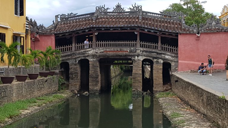 Das Wahrzeichen von Hoi An. Die Chinesische Brücke